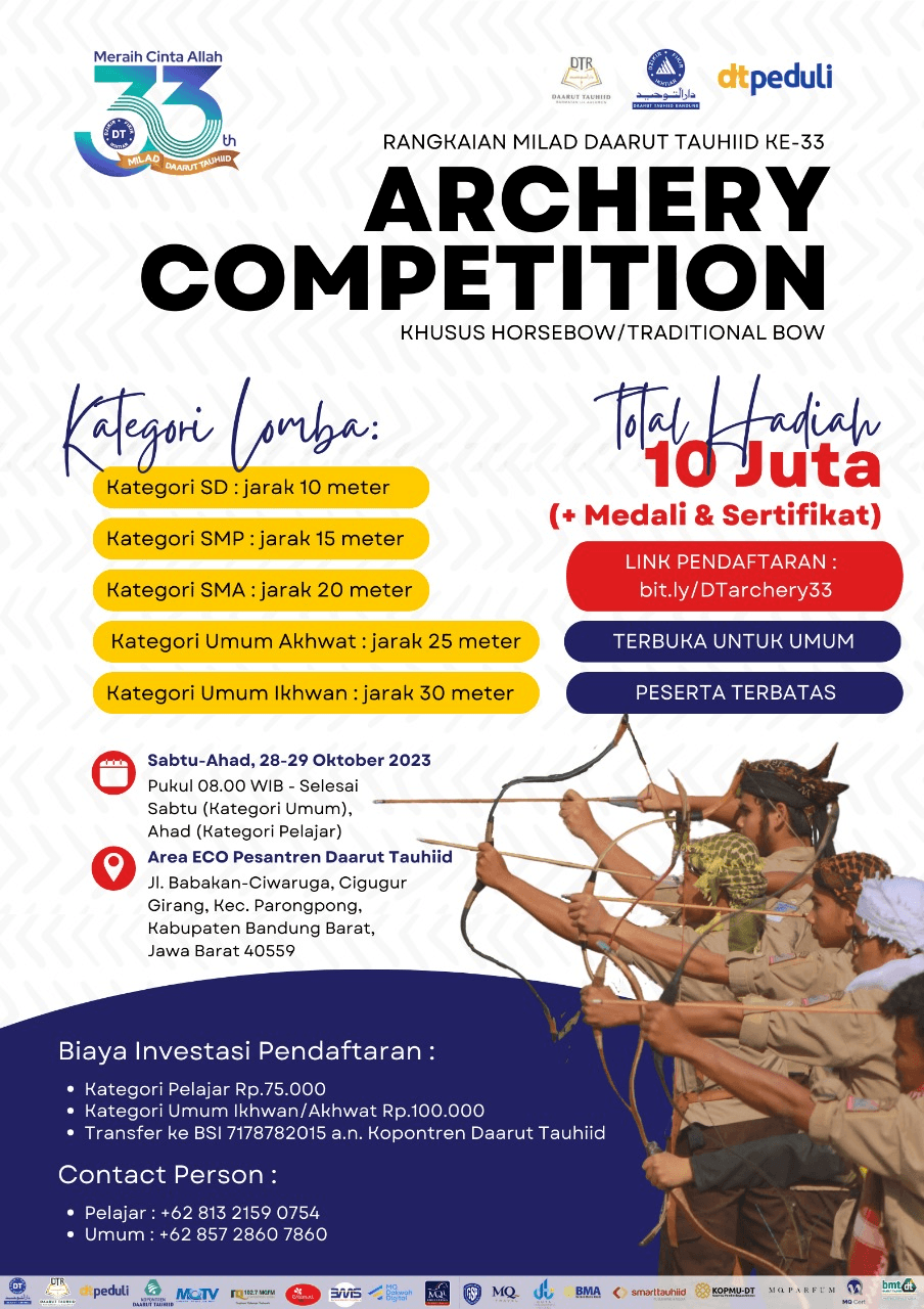Horsebow Archery Competition Poster
