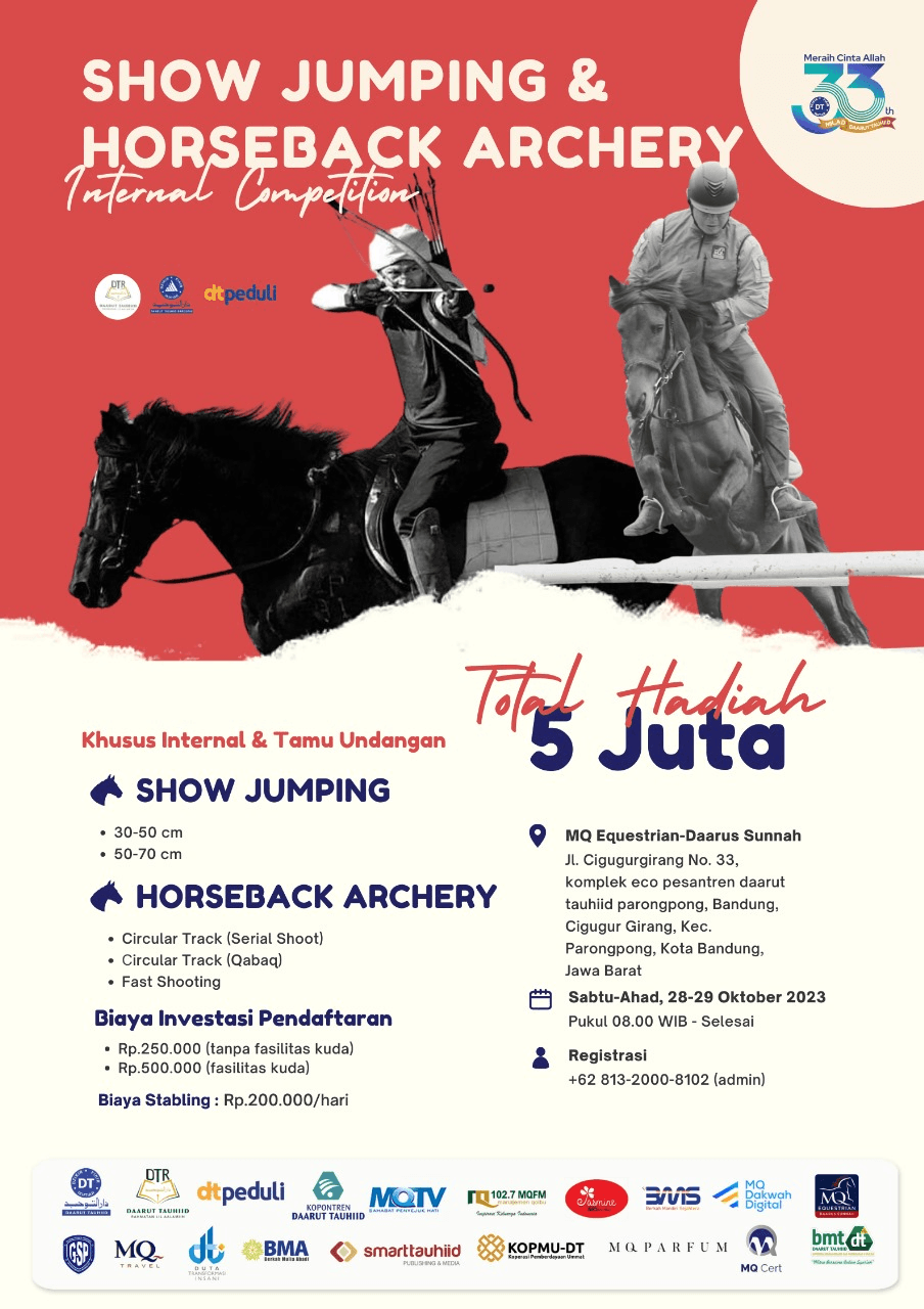 Show Jumping Competition Poster